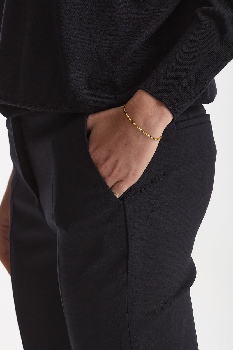 Pantalone slim KIMAMA blu donna Incotex - 4