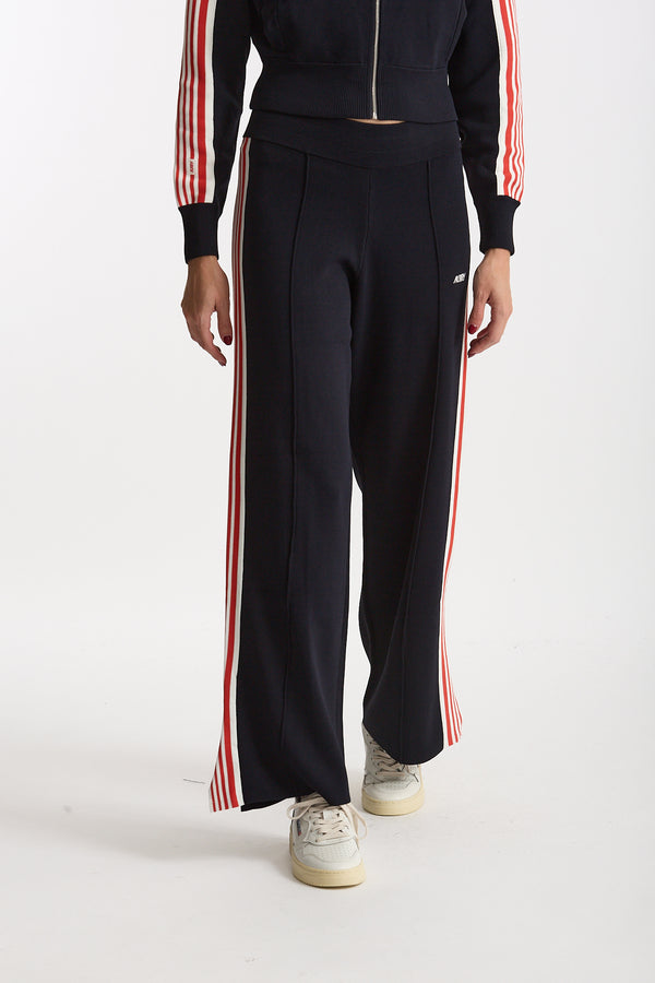 Pantalone in viscosa blu donna Autry