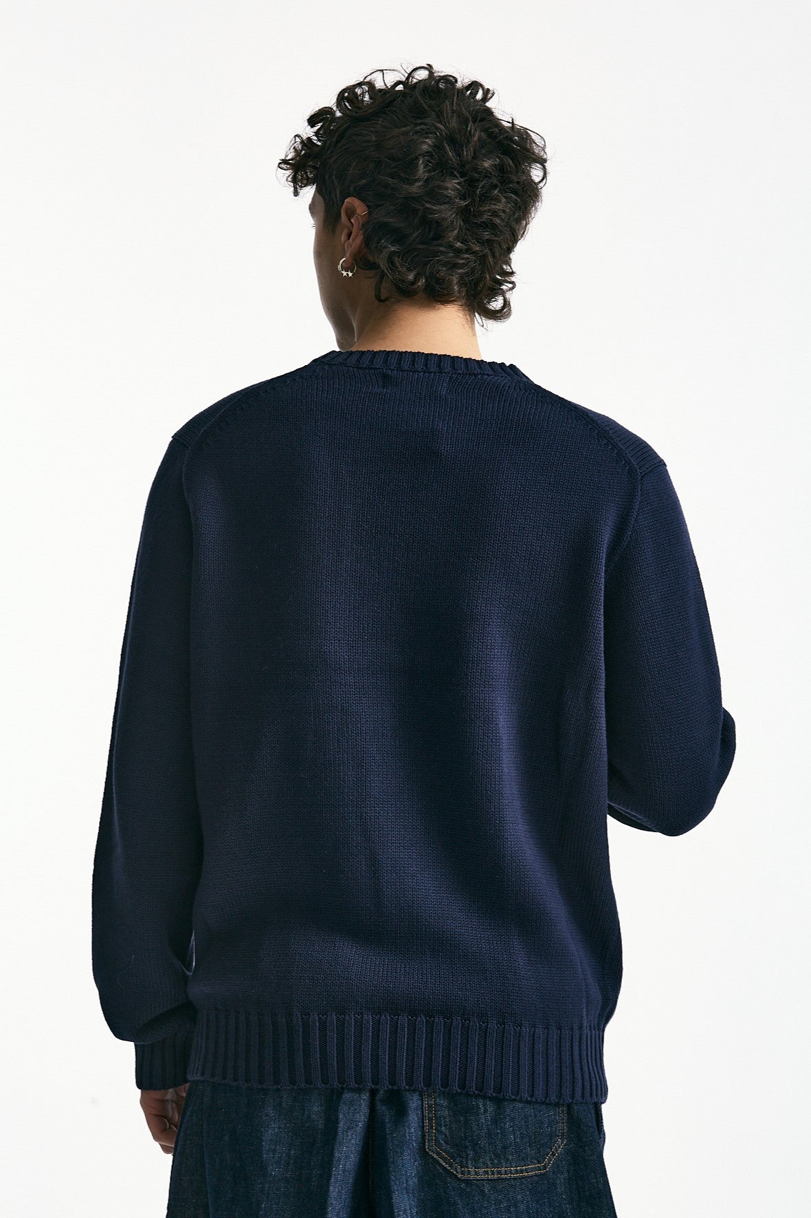 Maglia in cotone blu uomo Polo ralph lauren - 5