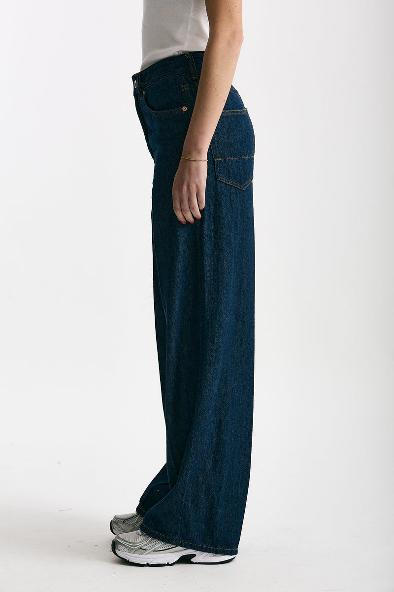 Jeans ampio EXPRESS Denim scuro donna Department five - 3