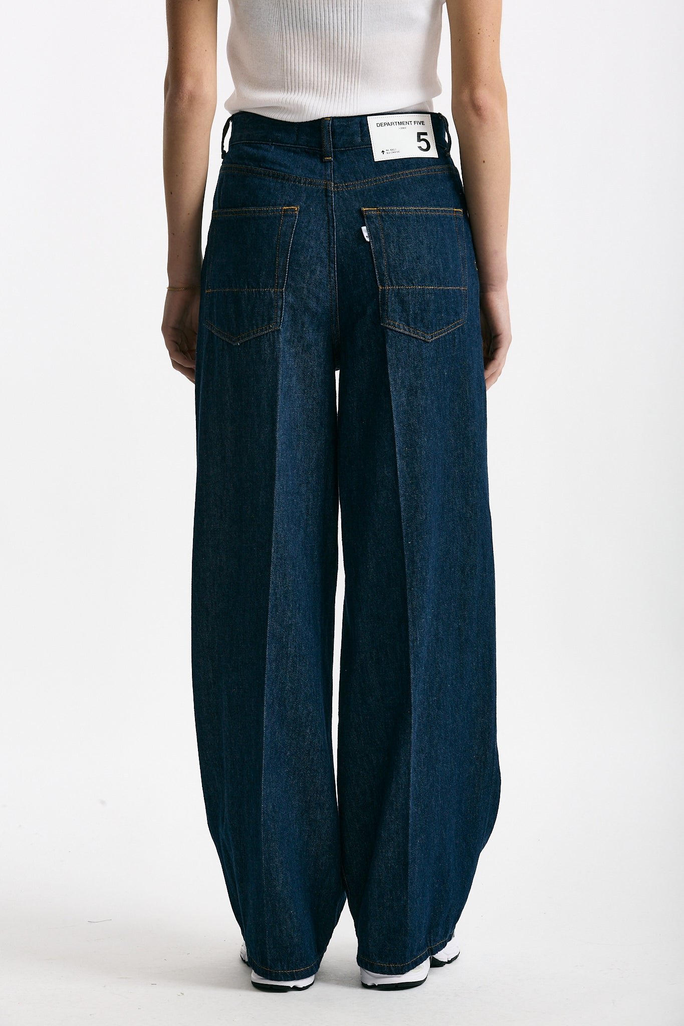 Jeans ampio EXPRESS Denim scuro donna Department five - 4