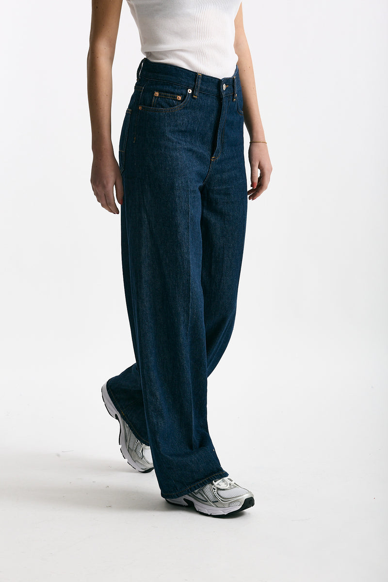 Jeans ampio EXPRESS Denim scuro donna Department five - 1