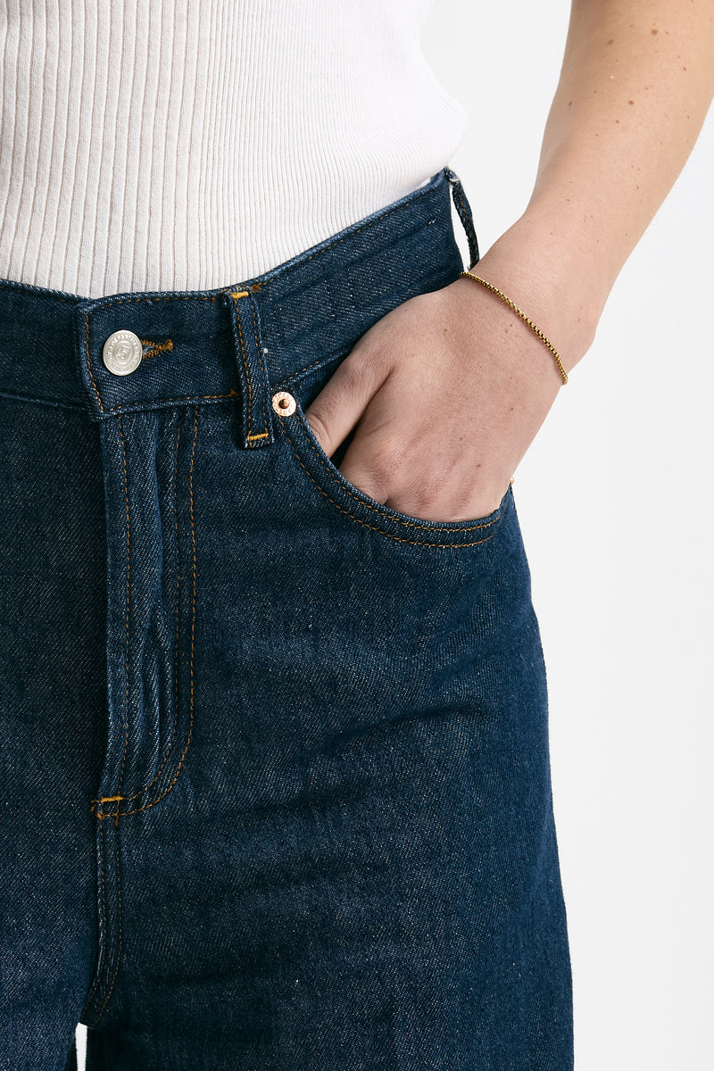 Jeans ampio EXPRESS Denim scuro donna Department five - 5