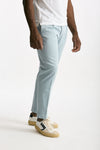Pantalone azzurro Cotone e lino uomo Incotex - 1