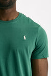 T-shirt in cotone verde smeraldo uomo Polo ralph lauren - 5