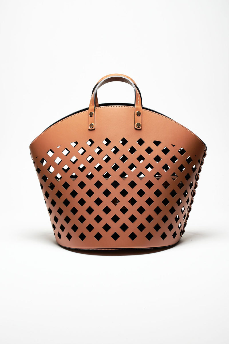 borsa shopper eliza in pelle cuoio donna Avenue 67 - 3