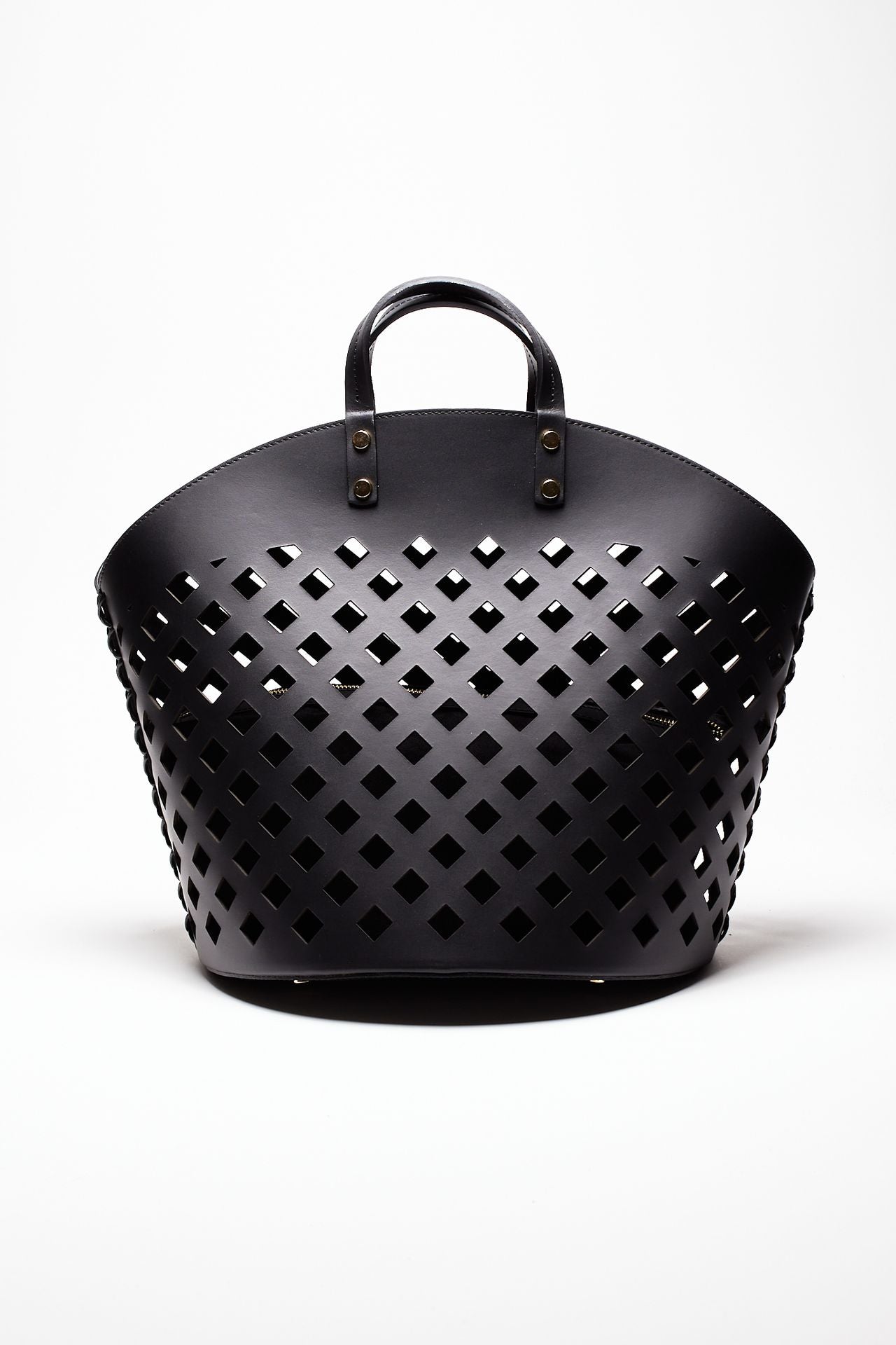 borsa shopper eliza in pelle nero donna Avenue 67 - 4