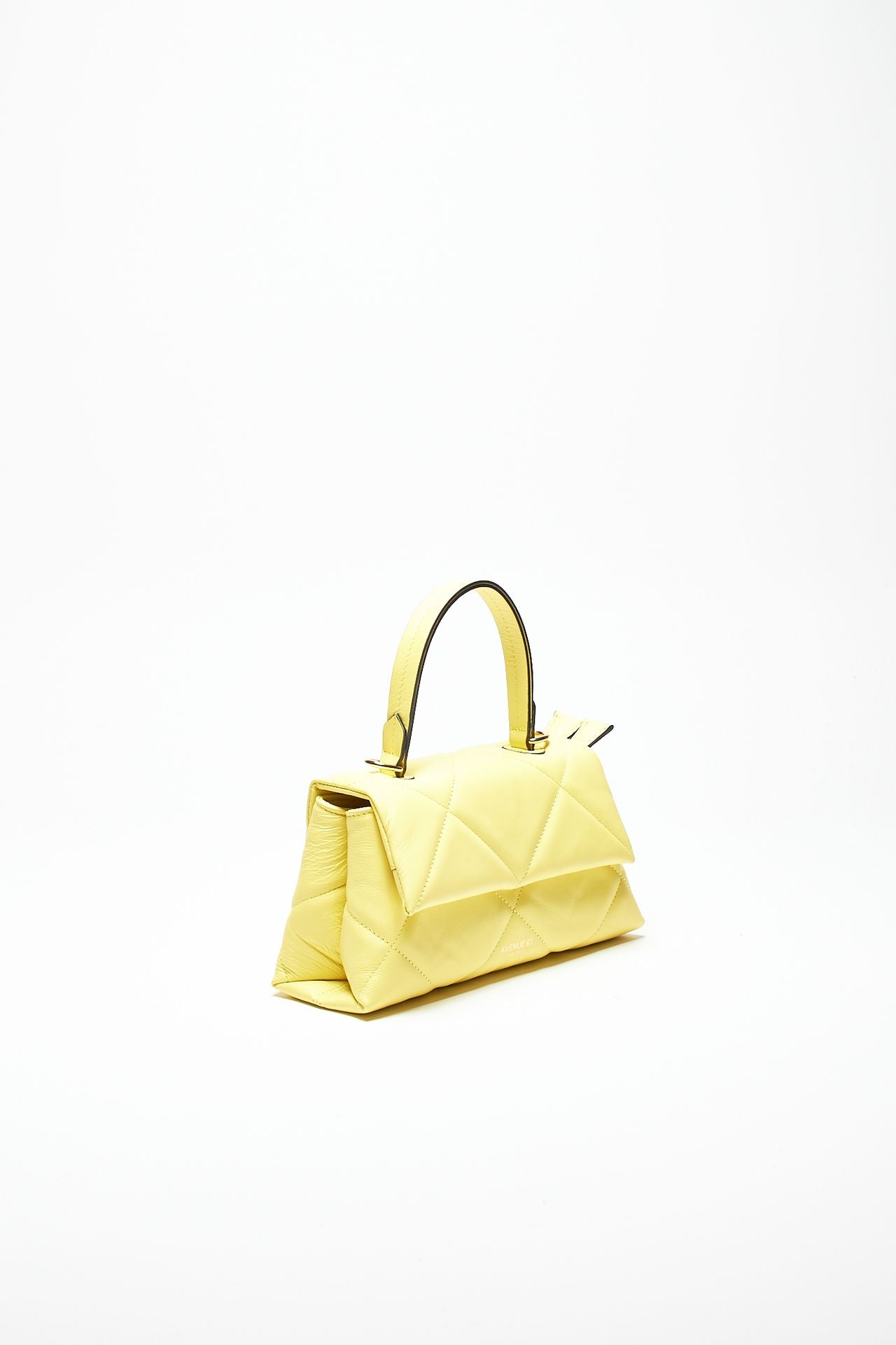 borsa demetra in pelle giallo donna Avenue 67 - 2