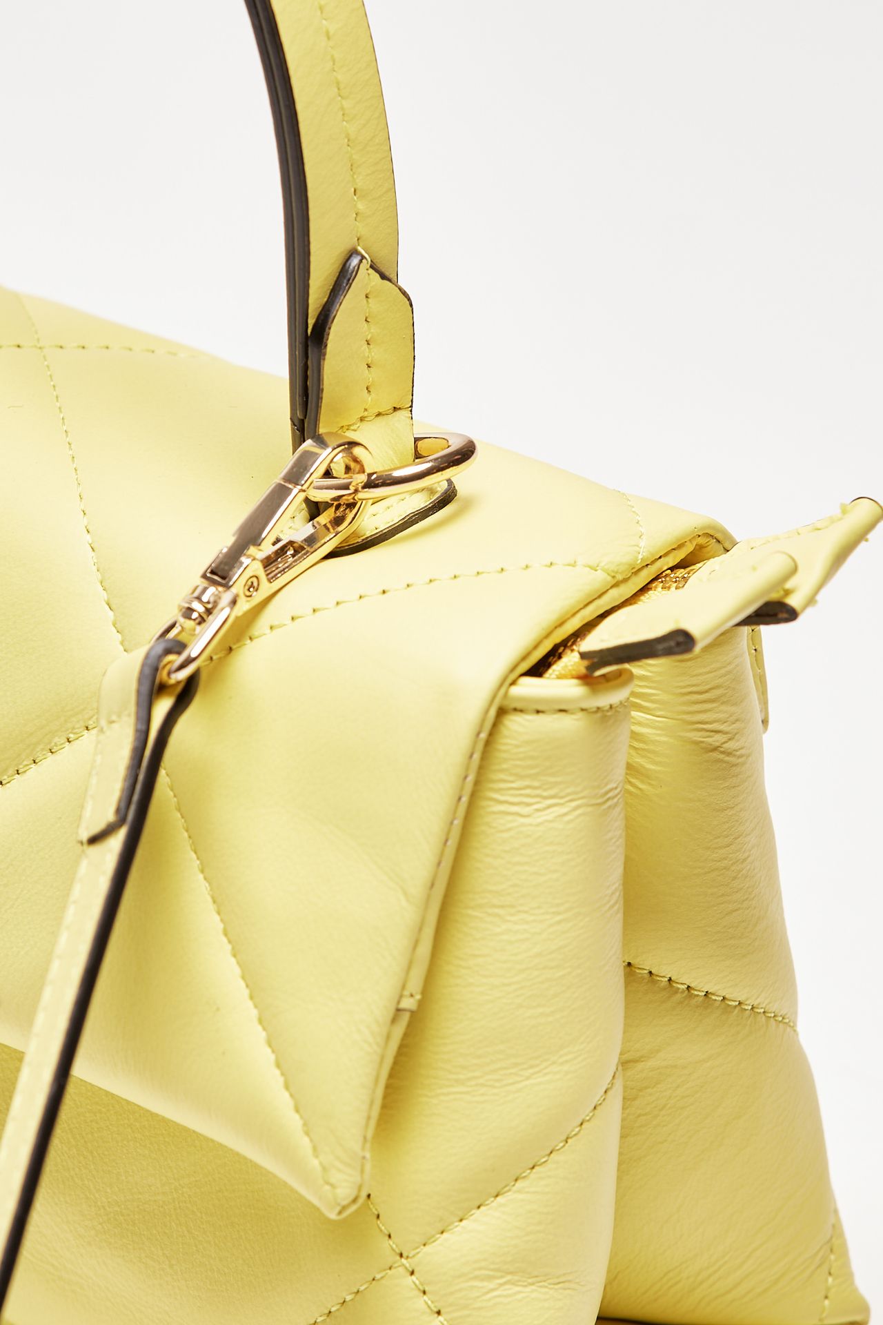 borsa demetra in pelle giallo donna Avenue 67 - 6