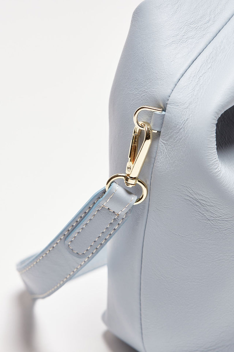 borsa morbida morgana in pelle sauvage celeste donna Avenue 67 - 5