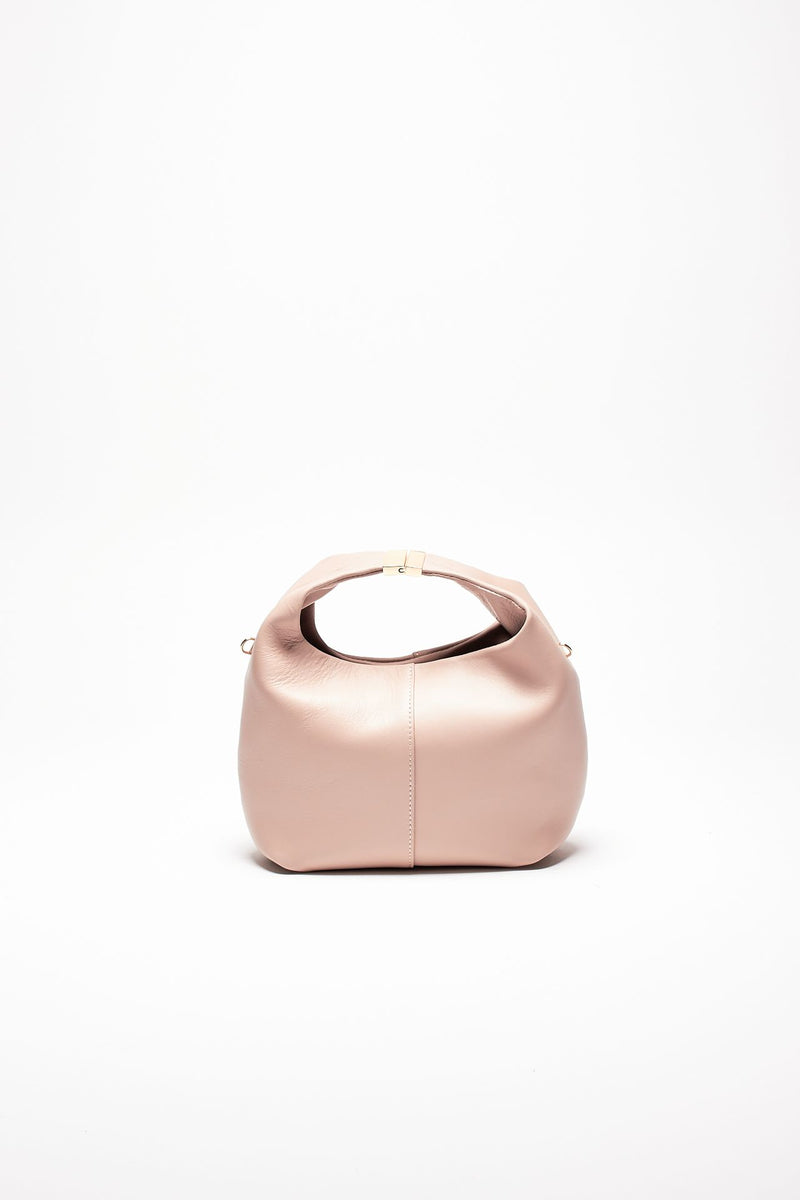 borsa morbida morgana in pelle sauvage cipria donna Avenue 67 - 3