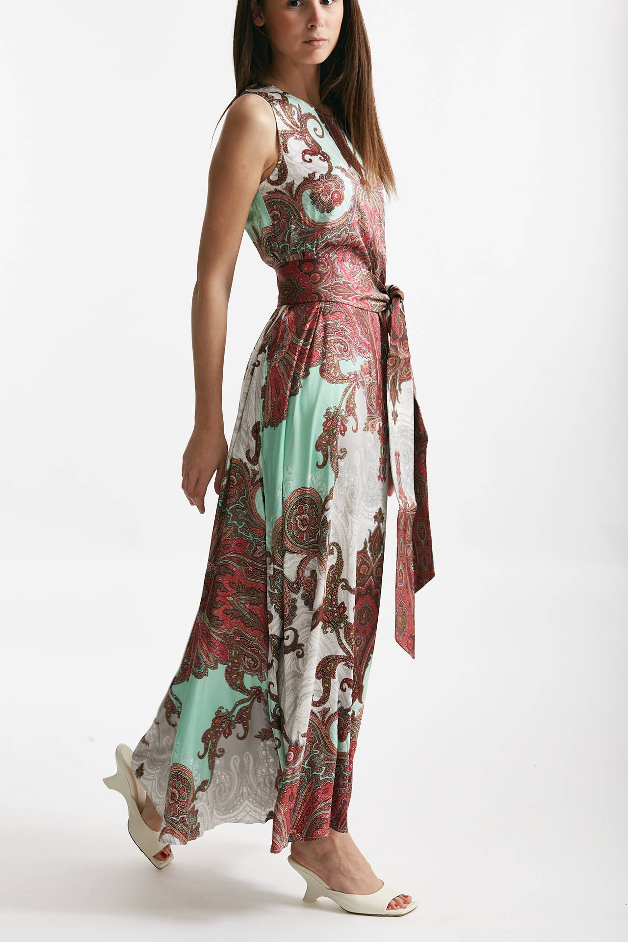 abito senza maniche fantasia donna Bellini - 3