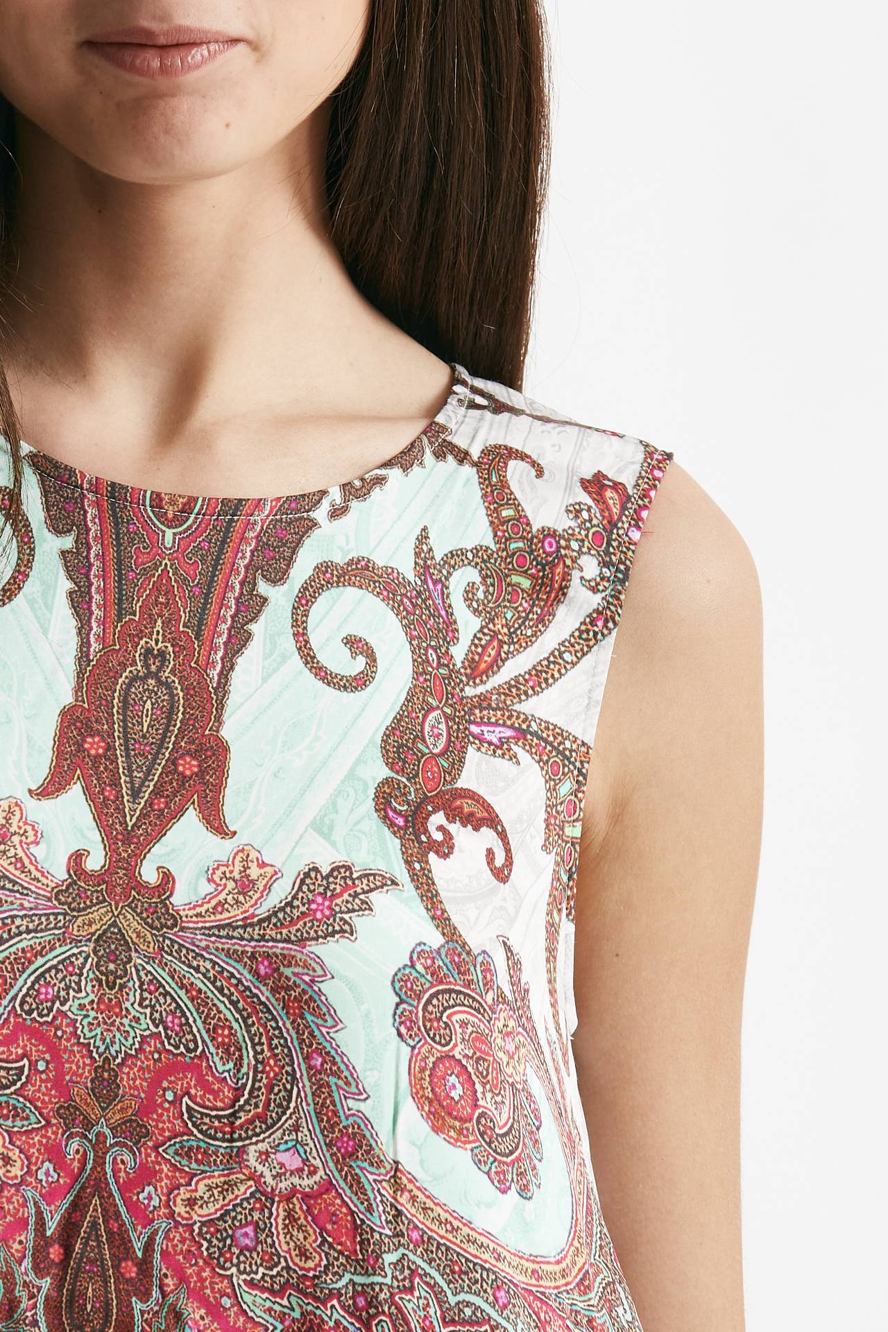 abito senza maniche fantasia donna Bellini - 7