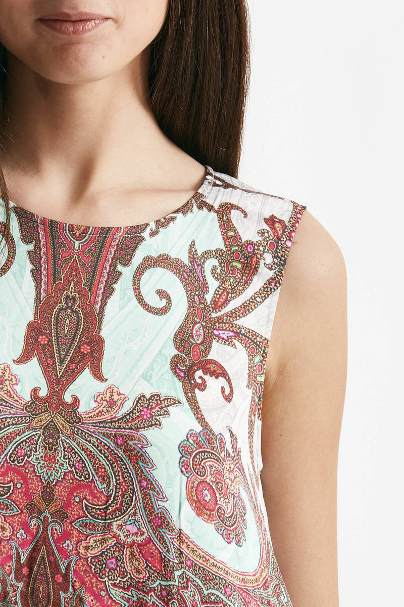 abito senza maniche fantasia donna Bellini - 7