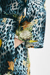abito corto wrap fantasia animalier donna Bellini - 5