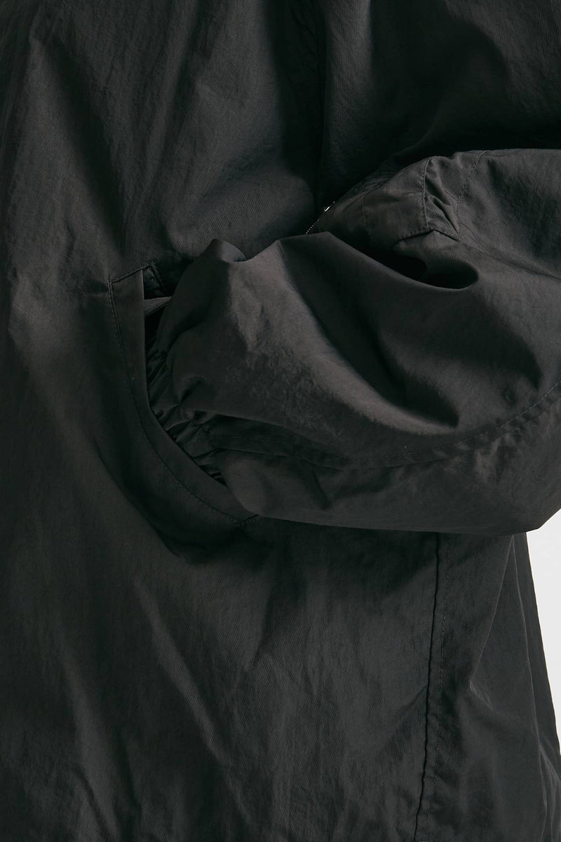 bomber over in nylon grigio scuro donna Giorgio brato - 6