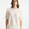 maglia a scatolina rosa chiaro donna Clouds - 6