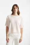 maglia a scatolina rosa chiaro donna Clouds - 1