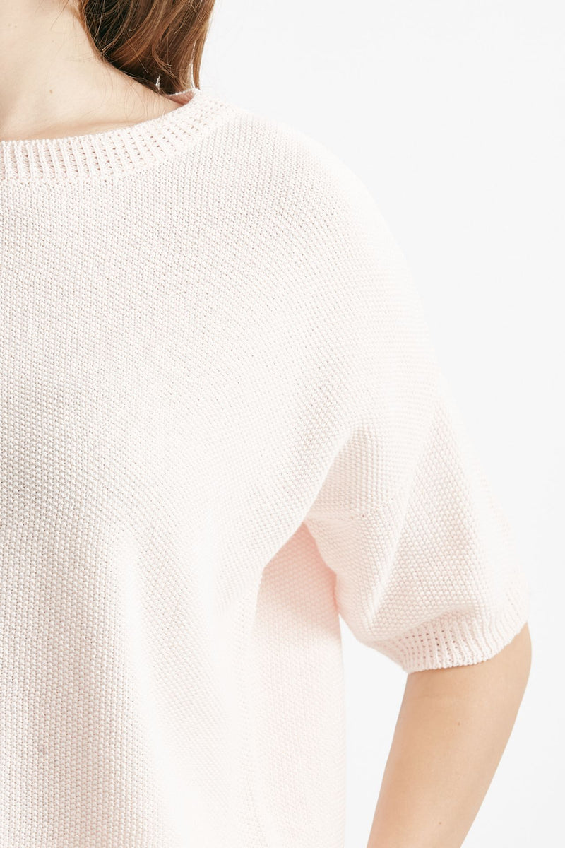 maglia a scatolina rosa chiaro donna Clouds - 5