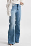 jeans palazzo amber denim chiaro donna Dondup - 4