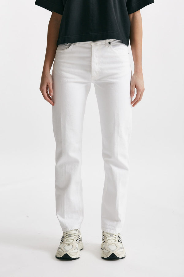 jeans regular icon bianco donna Dondup