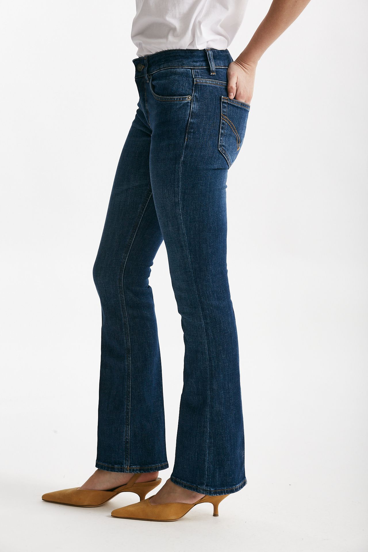jeans flare bazz vita regolare donna Dondup - 2