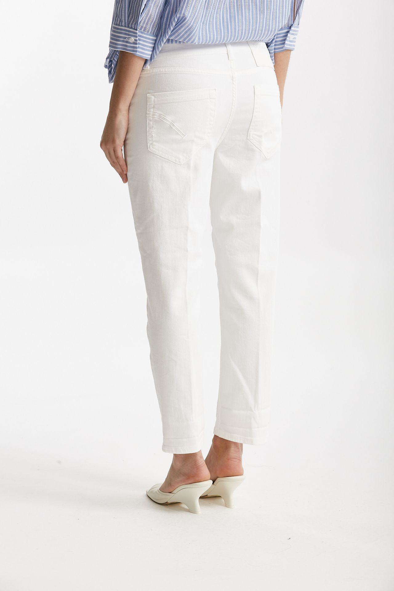 jeans loose fit koons bianco donna Dondup - 3