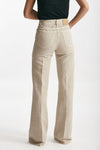 pantalone palazzo amber beige donna Dondup - 4