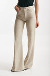 pantalone palazzo amber beige donna Dondup - 1