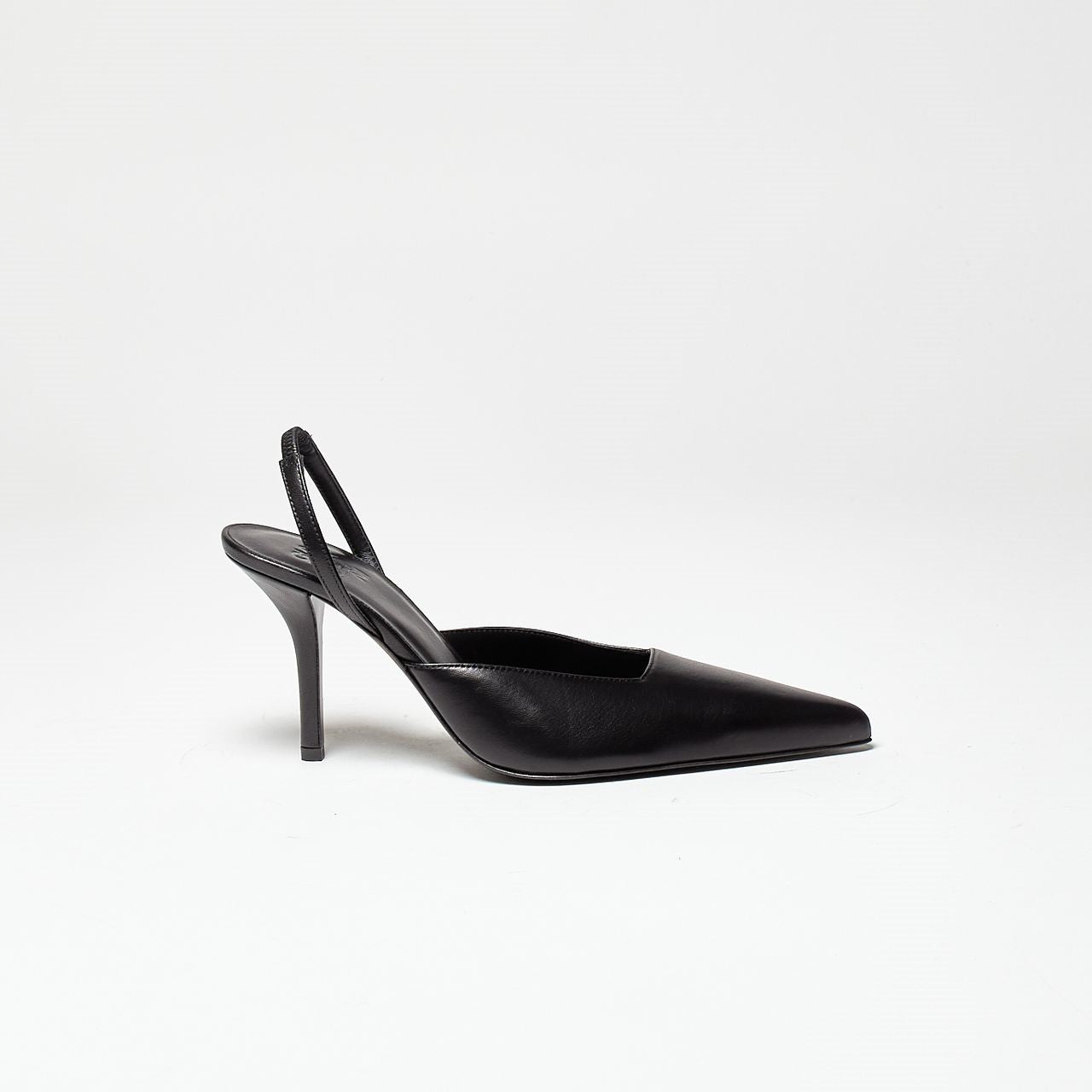 sandalo octavie in pelle nero donna Gia borghini - 8