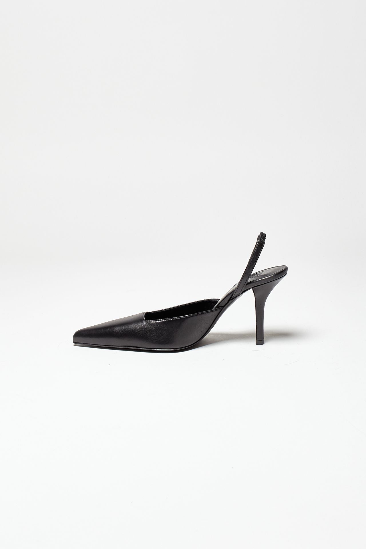 sandalo octavie in pelle nero donna Gia borghini - 4