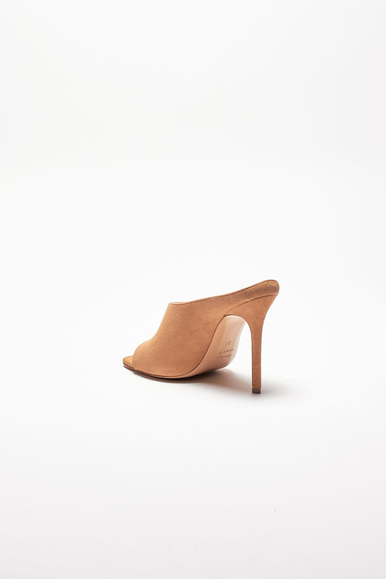 mules keira in suede cammello donna Gia borghini - 4