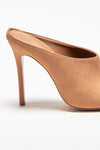 mules keira in suede cammello donna Gia borghini - 1