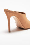 mules keira in suede cammello donna Gia borghini - 7