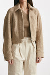 bomber bouclè beige donna Iro - 4