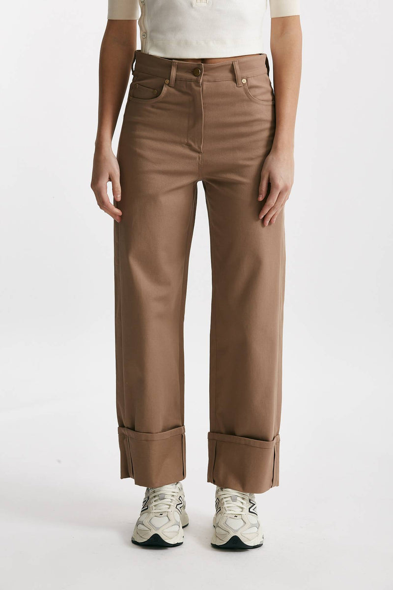 pantalone 5 tasche cervia in cotone stretch donna Max mara s - 1