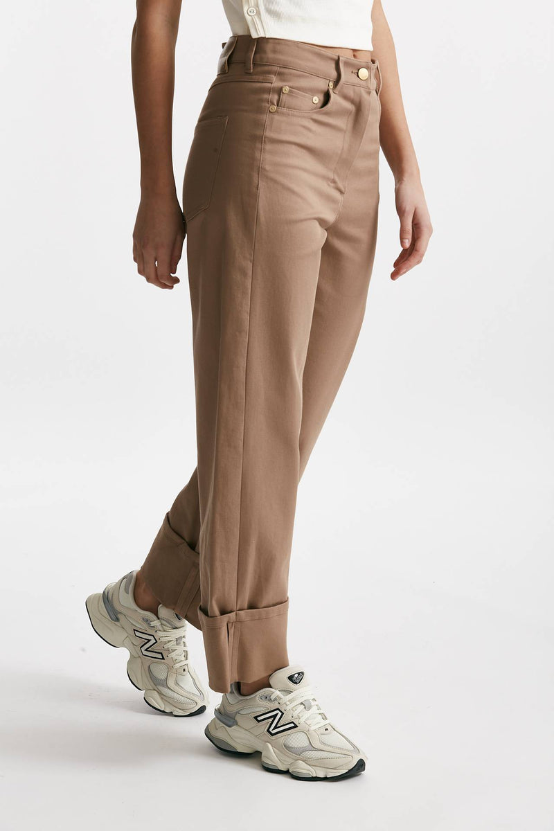 pantalone 5 tasche cervia in cotone stretch donna Max mara s - 3