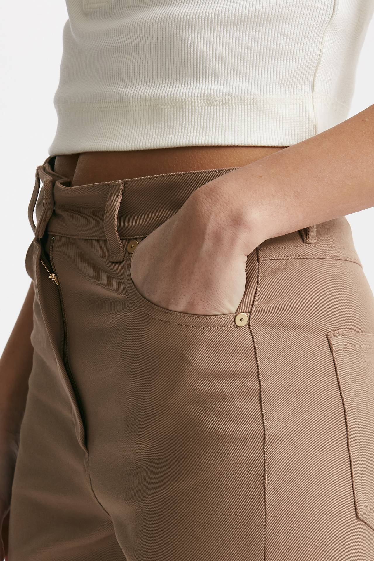 pantalone 5 tasche cervia in cotone stretch donna Max mara s - 4