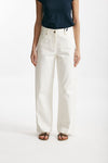 jeans palazzo marianna bianco donna Max mara s - 1