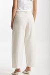 pantalone baggy in canvas ecru donna Max mara s - 3