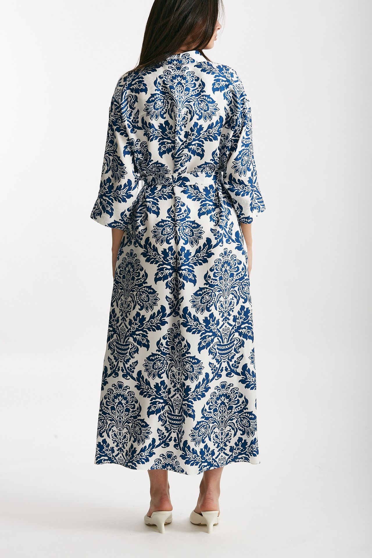 abito chemisier camelia in fantasia donna Max mara s - 3