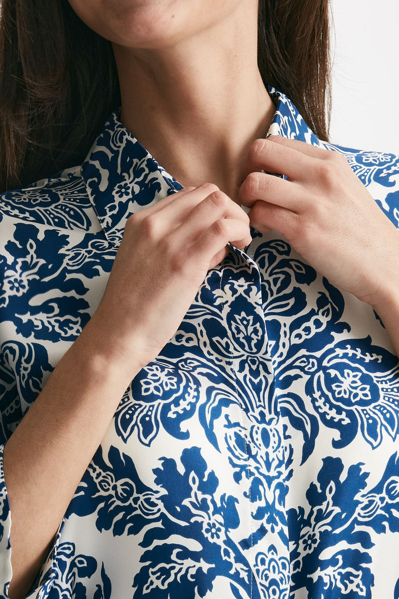 abito chemisier camelia in fantasia donna Max mara s - 5