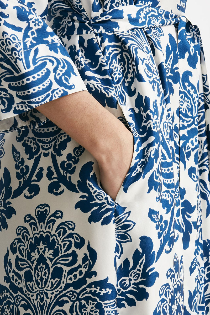 abito chemisier camelia in fantasia donna Max mara s - 8