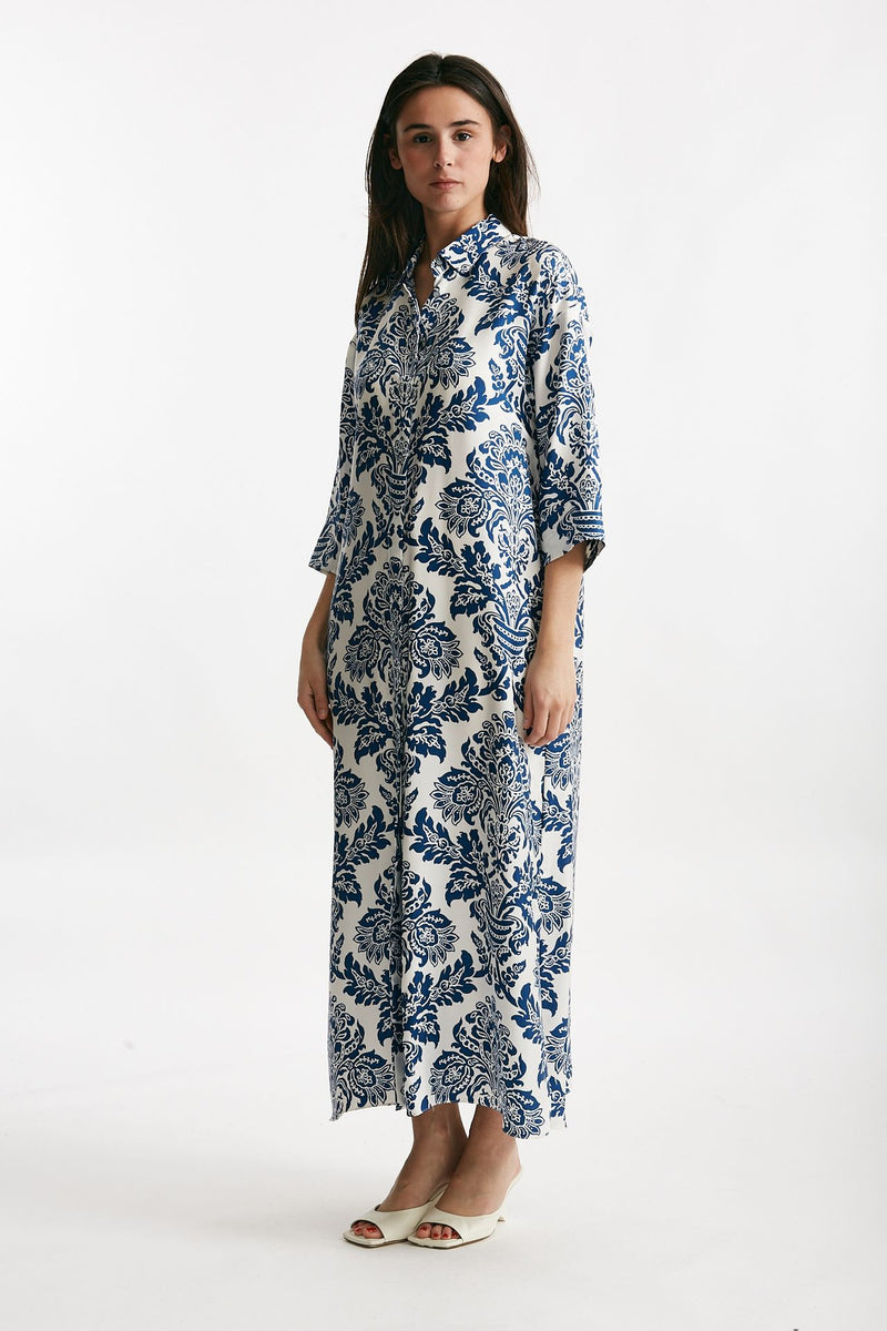 abito chemisier camelia in fantasia donna Max mara s - 4