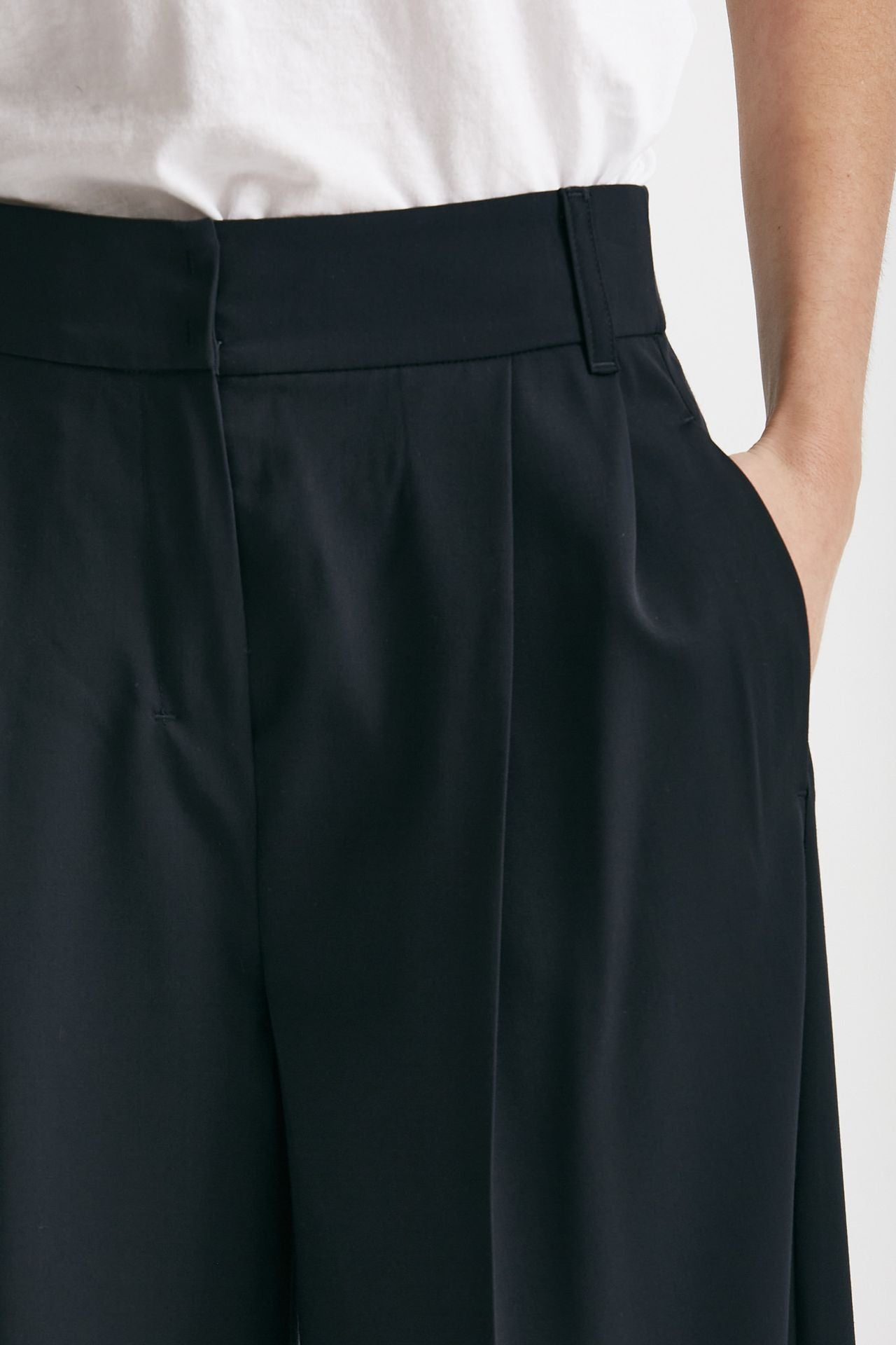 pantalone fluido nichols blu navy donna Max mara s - 5