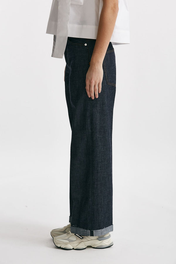 jeans regular elsa lavaggio scuro donna Nine in the morning