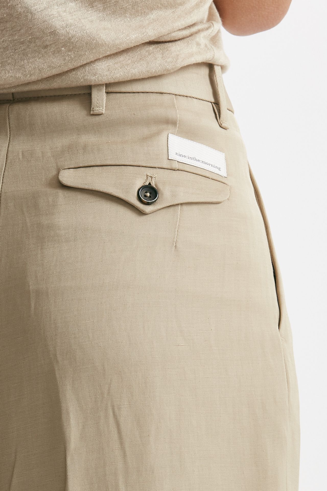 pantalone chino rubino sabbia chiaro donna Nine in the morning - 7