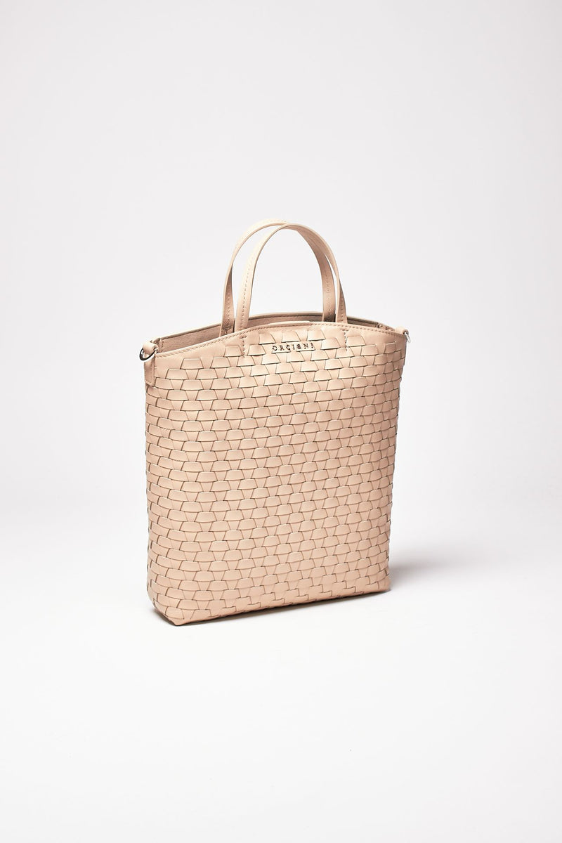 borsa ladylike nappa woven - b02167 avorio donna Orciani - 2