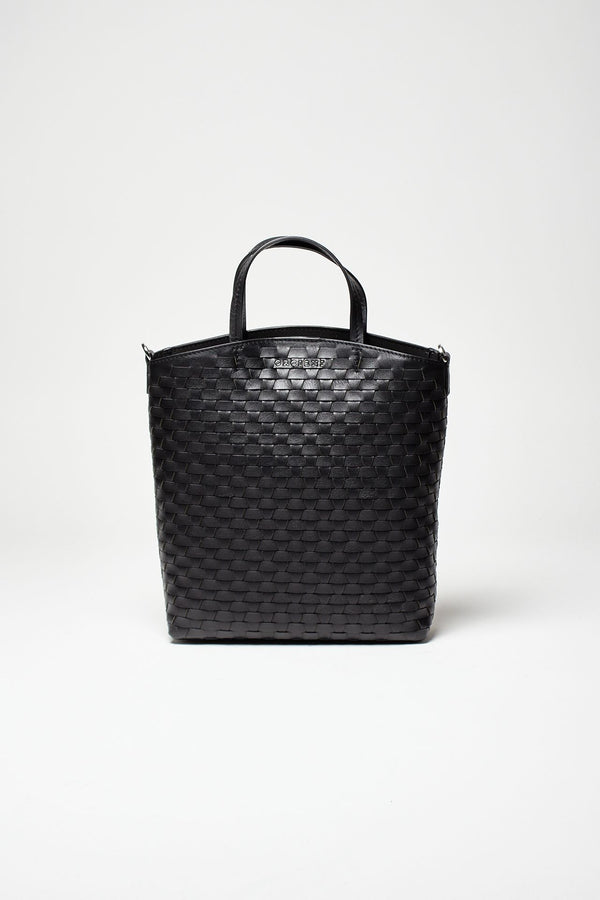 borsa ladylike nappa woven - b02167 nero donna Orciani