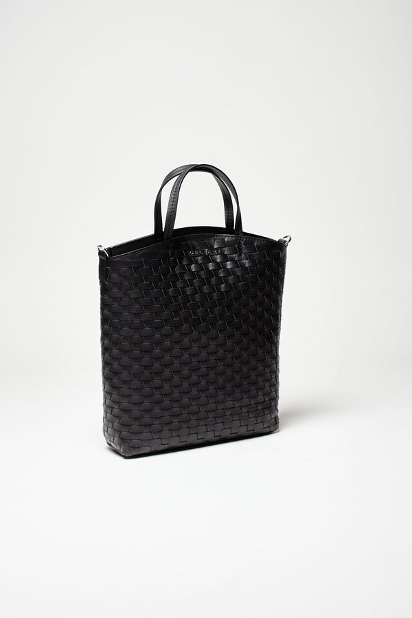 borsa ladylike nappa woven - b02167 nero donna Orciani